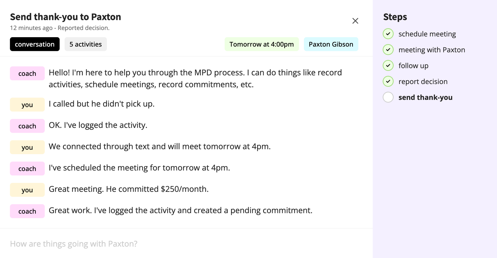 MPD Task